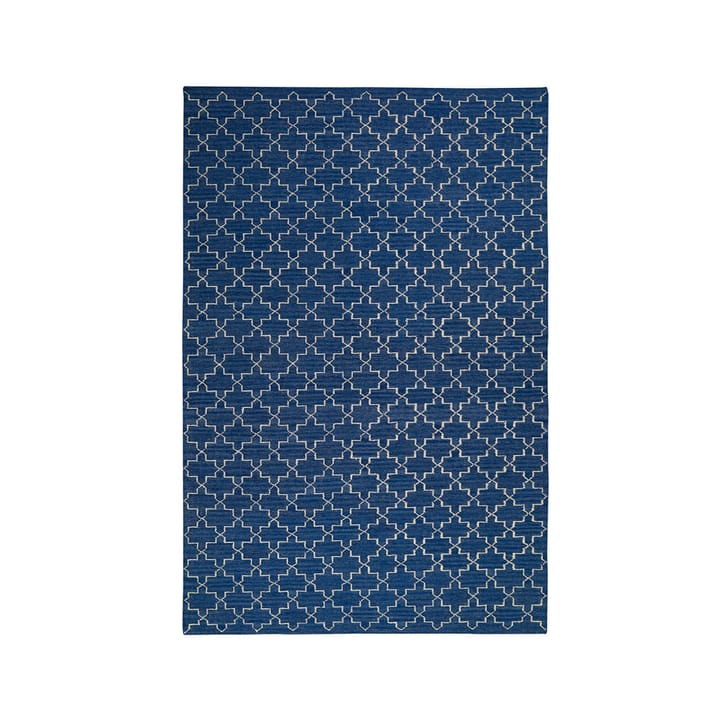 New Geometric dywan - indigo melange/off white, 234x323 cm - Chhatwal & Jonsson