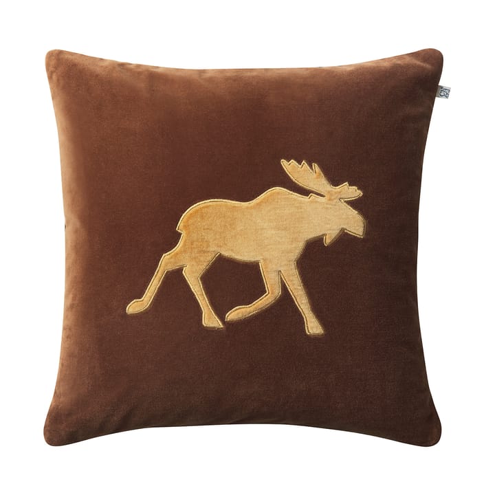 Poszewka na poduszkę Moose 50x50 cm - Cognac-masala yellow - Chhatwal & Jonsson