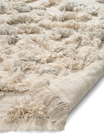 Dywan wełniany Rio 170x230 cm - Ivory melange - Classic Collection