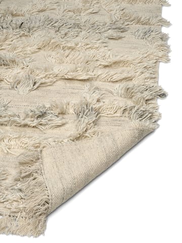 Dywan wełniany Rio 80x150 cm - Ivory-melange - Classic Collection