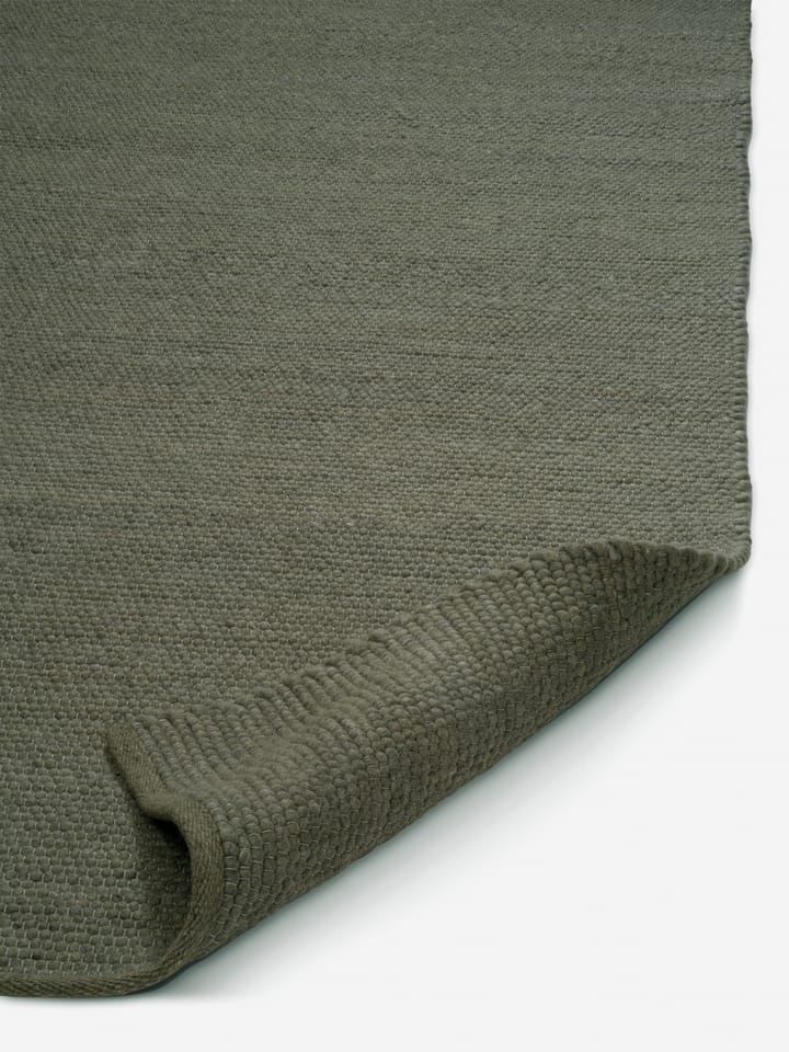 Dywan z wełny Merino 170x230 cm, Ciemnozielony Classic Collection