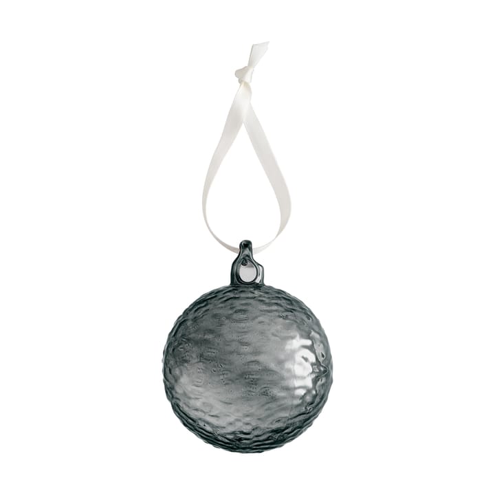 Bombka świąteczna Gry Marble Ø8 cm - Smoke - Cooee Design