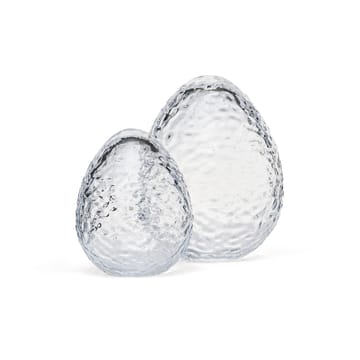 Ozdoba wielkanocna Gry Stojące Jajko  12 cm - Clear - Cooee Design