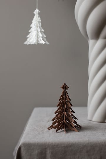 Zawieszka Paper Pinetree 2 szt. - Coffee - Cooee Design