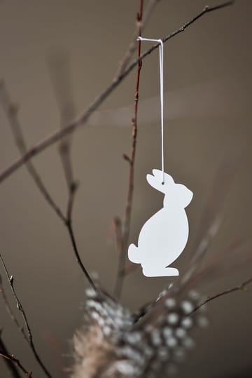 Zawieszka wielkanocna zając Easter Deco 4-pak - White - Cooee Design