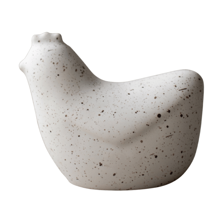 Ozdoba Mini Hens 8 cm - White dot - DBKD