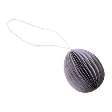 Papierowa zawieszka wielkanocna Ovoid 7 cm - Purple - DBKD