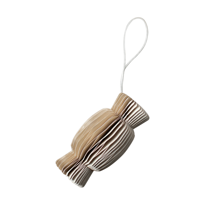 Zawieszka świąteczna Paper Candy - Beige - DBKD