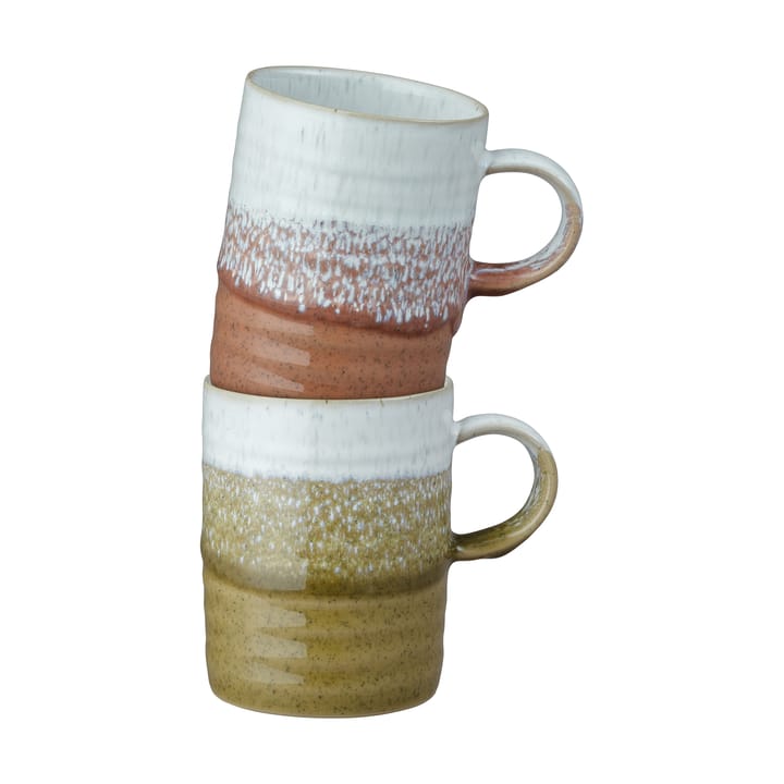 Kubek Kiln Accents 400 ml, 2 szt. - Ochre-rust - Denby