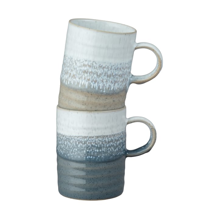 Kubek Kiln Accents 400 ml, 2 szt. - Taupe-slate - Denby