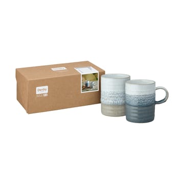 Kubek Kiln Accents 400 ml, 2 szt. - Taupe-slate - Denby