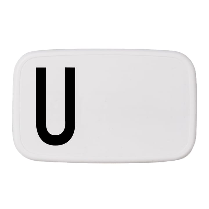 Design Letters lunch box, U Design Letters