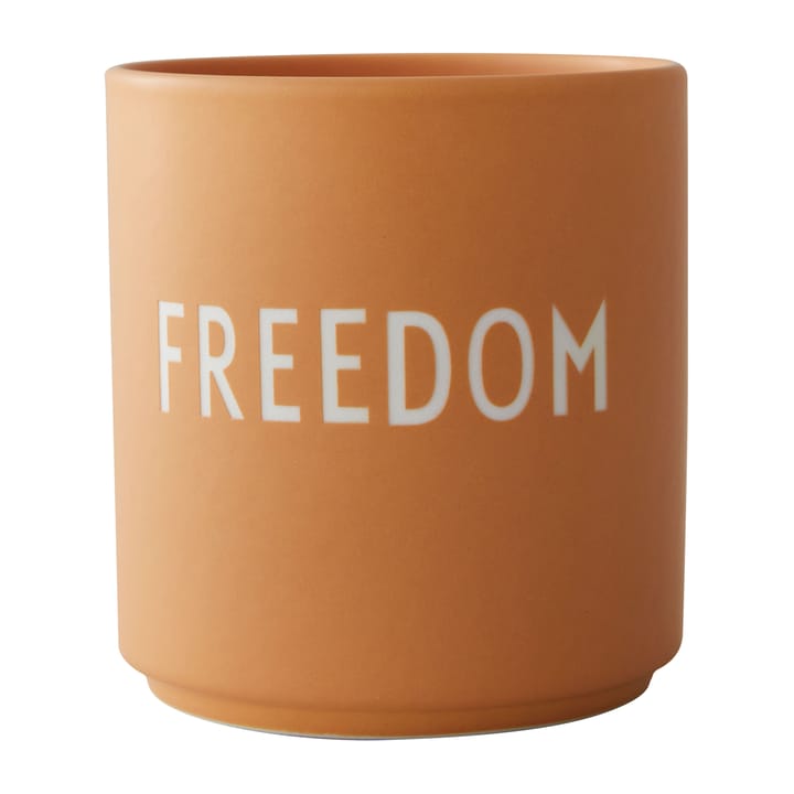 Kubek Favourite Design Letters 25 cl, Freedom-orange Design Letters