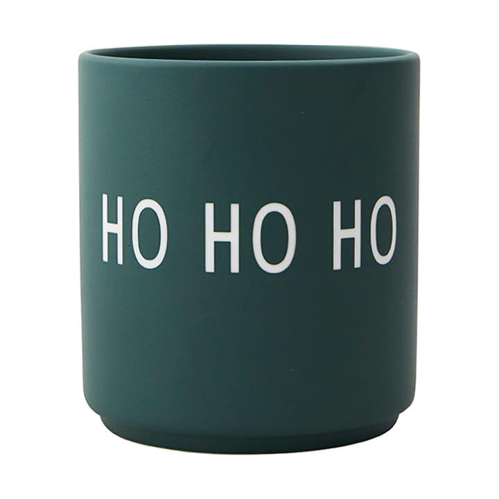 Kubek Favourite Design Letters 25 cl - Ho ho ho-dark green - Design Letters