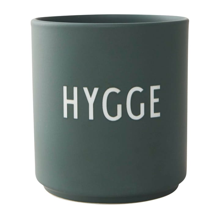 Kubek Favourite Design Letters 25 cl - Hygge-dark green - Design Letters