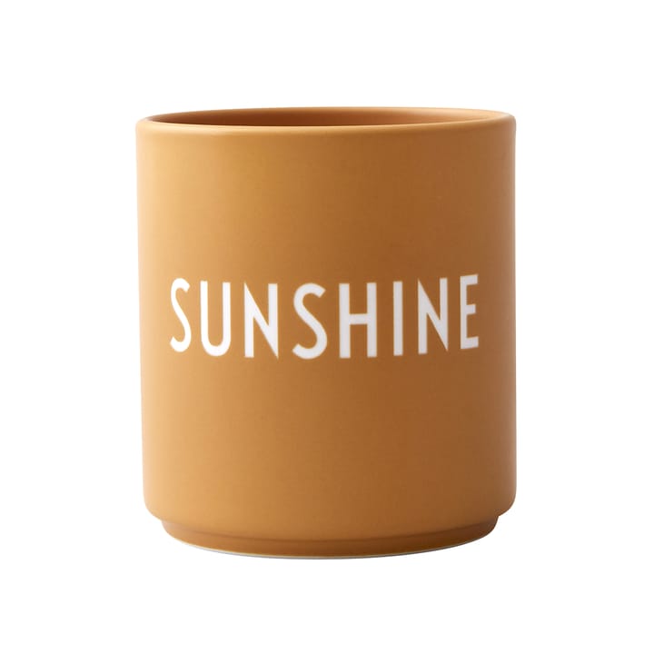 Kubek Favourite Design Letters 25 cl - Sunshine (Żółty) - Design Letters