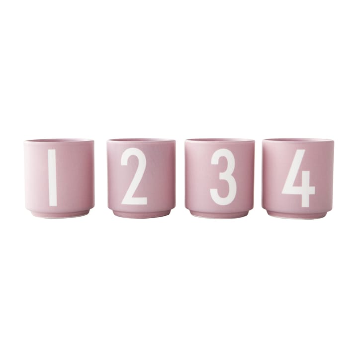 Kubek Mini Cups 4 szt. - Lavender - Design Letters