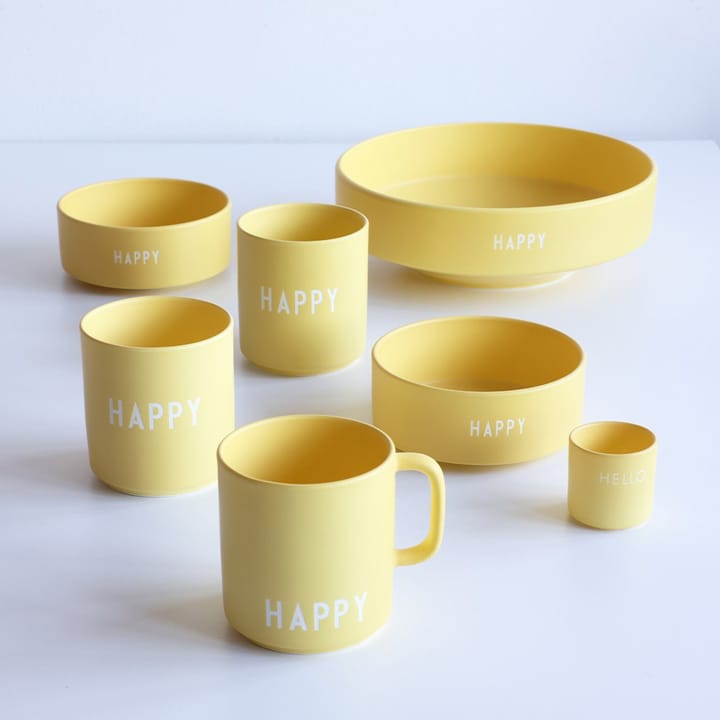 Miska na słodycze Design Letters Ø12 cm, Yellow Design Letters