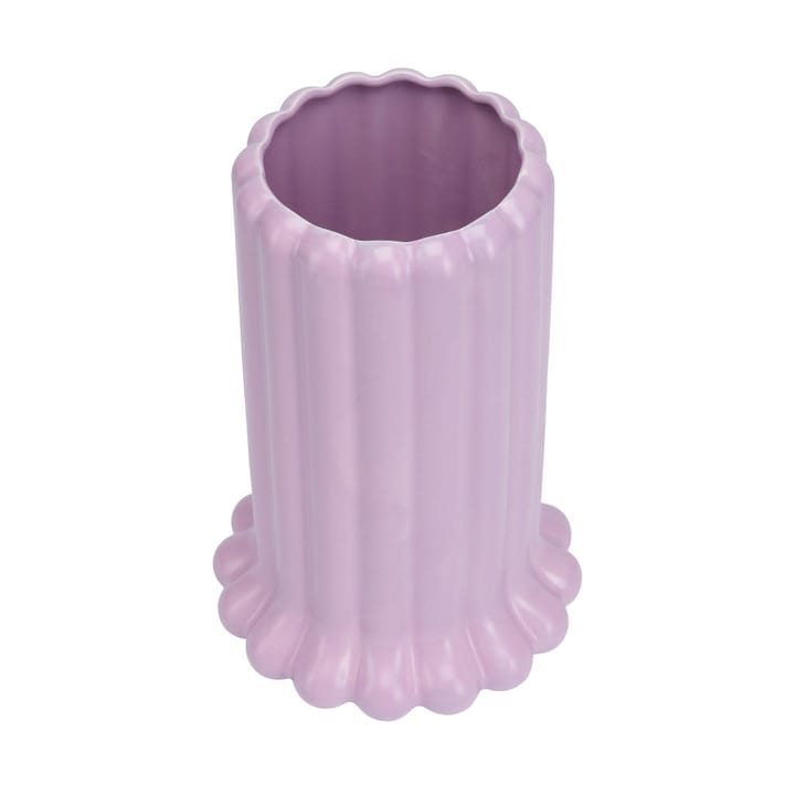 Wazon Tubular large 24 cm, Purple Design Letters