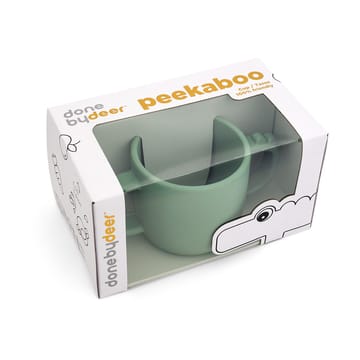 Kubek niekapek Croco Peekaboo 170 ml - Green - Done by deer