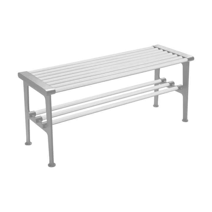 Ławka Nostalgi 100 cm, Biały-aluminium Essem Design