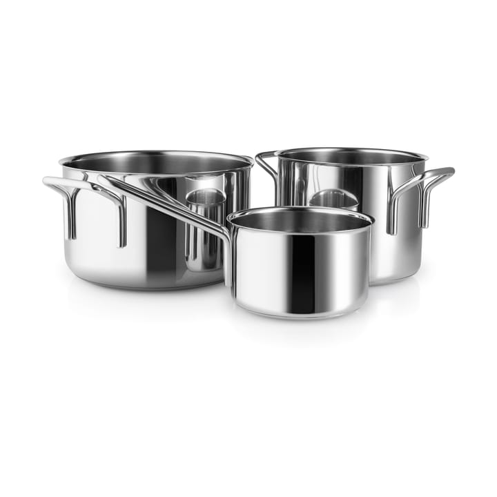 Zestaw garnków Eva Trio Stainless Steel, Stal nierdzewna Eva Solo