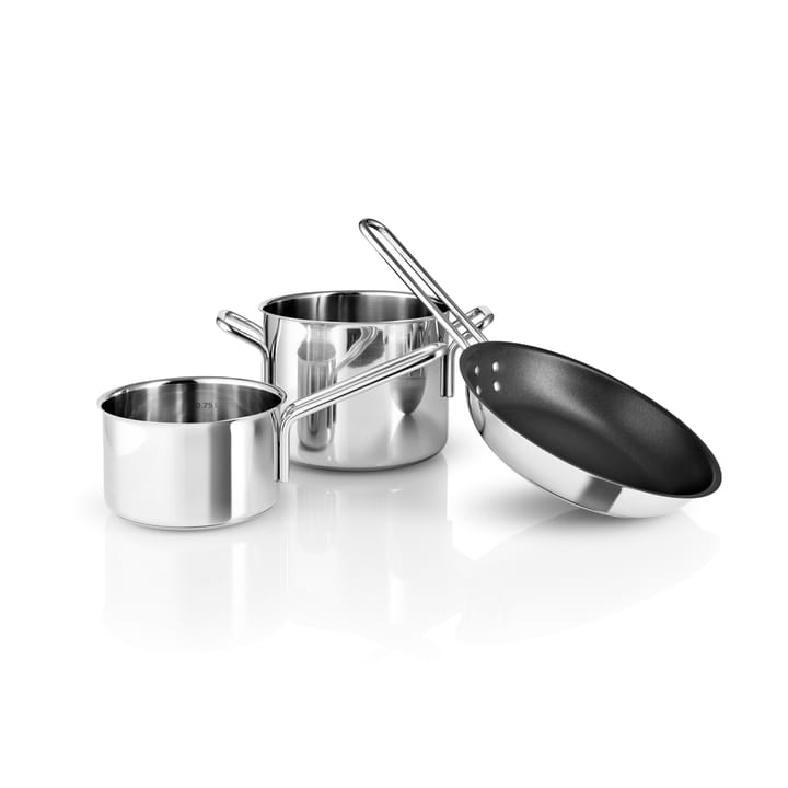 Zestaw startowy Eva Trio Stainless Steel, 3 szt, Stal nierdzewna Eva Solo