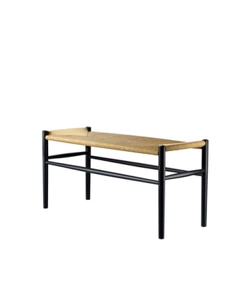 Ławka J163 Piano - Oak black painted-nature - FDB Møbler