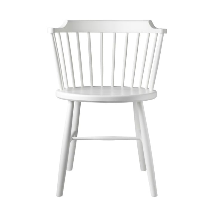 Krzesło J18 - Beech white painted - FDB Møbler