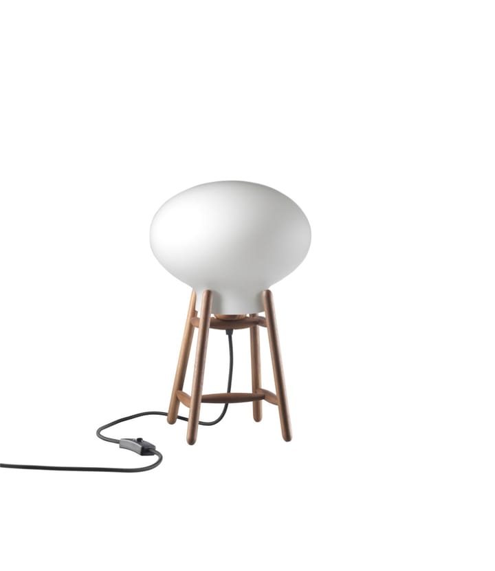 Lampa stołowa U4 Hiti - Opal-walnut nature lacquered - FDB Møbler