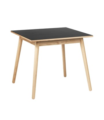 Stół do jadalni C35A 82x82 cm - Black-oak nature lacquered - FDB Møbler