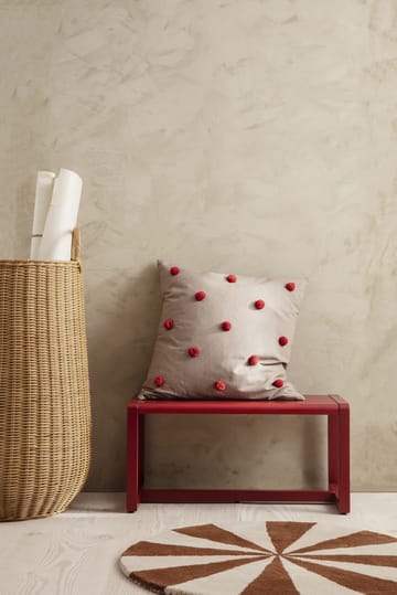 Ławka Little Architecht Bench - Poppy red - ferm LIVING