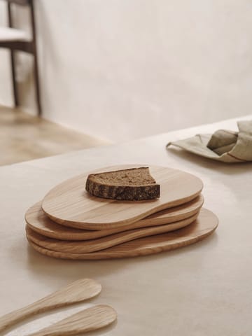 Deseczka śniadaniowa Cairn butter boards 4 szt. - Oak - ferm LIVING