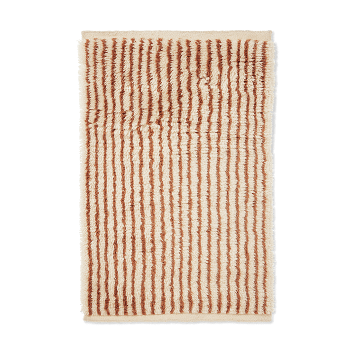 Dywan Kami - Off white-red brown, 80x120 cm - Ferm LIVING