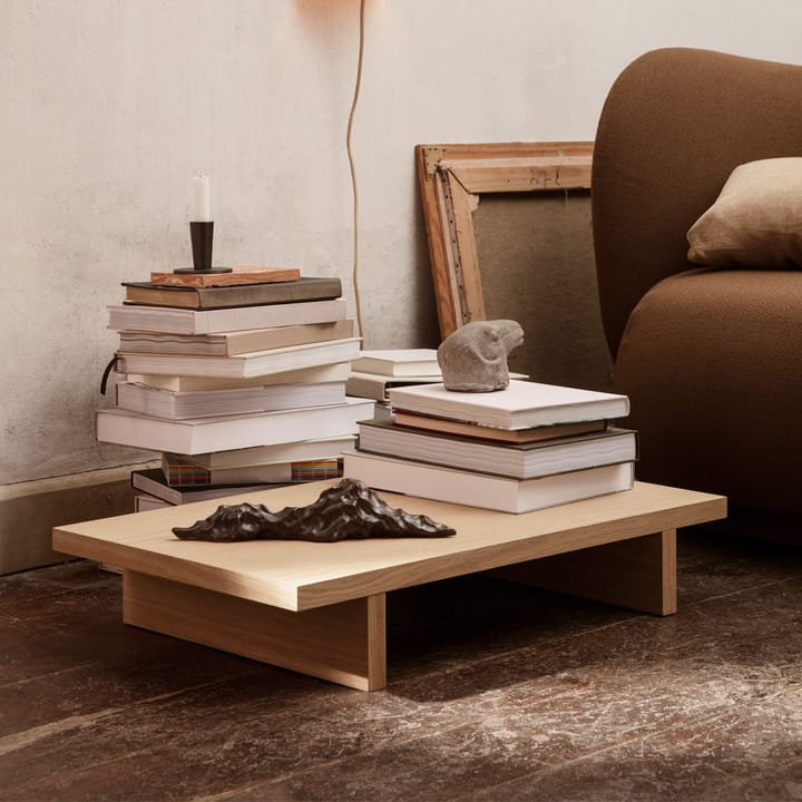 Kona display table boczny stolik, oak Natural veneer ferm LIVING