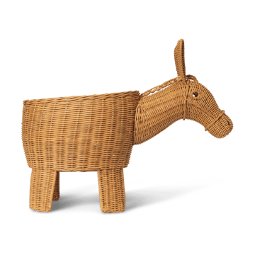 Kosz do przechowywania Donkey 49x35x66 cm - Natural - ferm LIVING