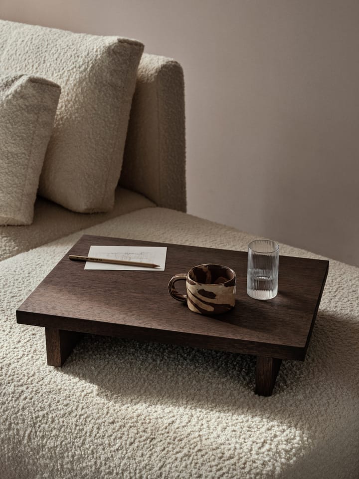 Kubek Ryu, niski 20 cl, Sand-brown ferm LIVING