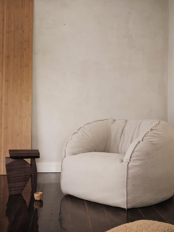 Nesten lounge chair fotel - Natural - ferm LIVING