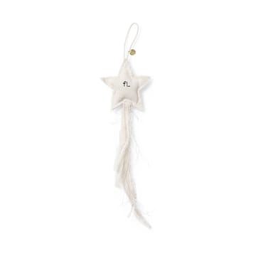 Ozdoba na choinkę Vela Star Ornaments 4 szt. - Natural - ferm LIVING