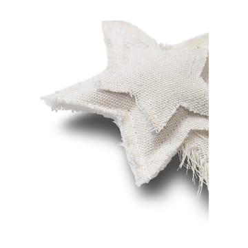 Ozdoba na choinkę Vela Star Ornaments 4 szt. - Natural - ferm LIVING