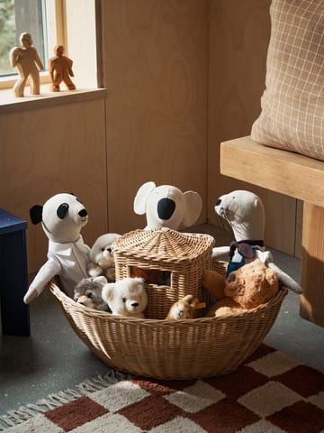 Pluszowy wąż Otter Teddy - Naturalny - ferm LIVING