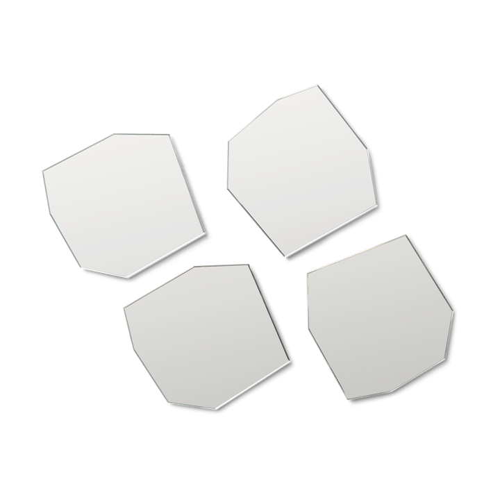 Podkładka pod szklankę Shard 4-pack - Mirror - ferm LIVING