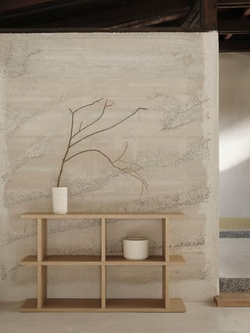 Półka na książki Kona 2x2 - Natural - ferm LIVING