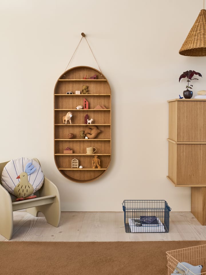 Półka Oval Dorm - Oiled oak - ferm LIVING