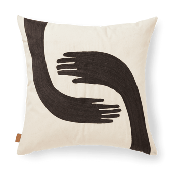 Pose poduszka 50x50 cm - Coffee-undyed - ferm LIVING