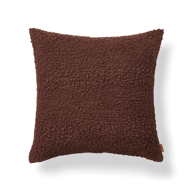 Poszewka Moor 50x50 cm - Dark pecan - Ferm LIVING