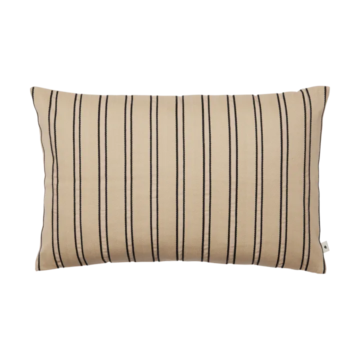 Poszewka na poduszkę Twill 40x60 cm - Cashmere-black - Ferm Living