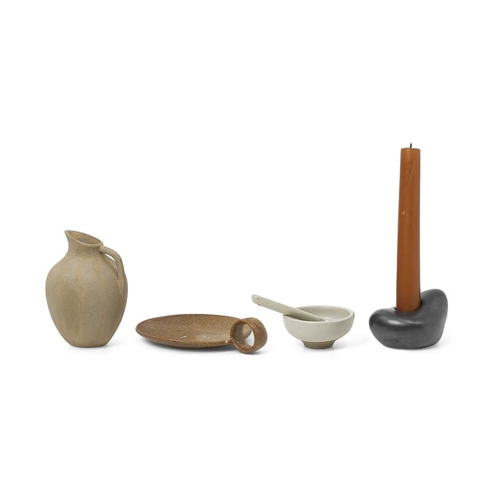 Prezenty adwentowe Ceramic, 4 szt. - Multi - Ferm LIVING