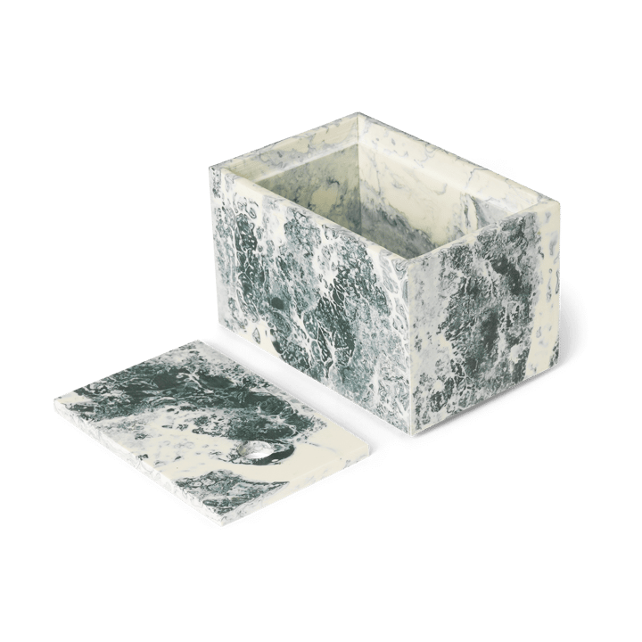 Pudełko do przechowywania Mist 10x15 cm, Emerald-off white ferm LIVING