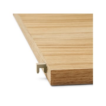 Punctual półka 90 cm - oak oiled, cashmere - ferm LIVING